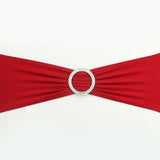 Lycra Spandex Chair Bands - Dark Red