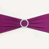 Lycra Spandex Chair Bands - Plum