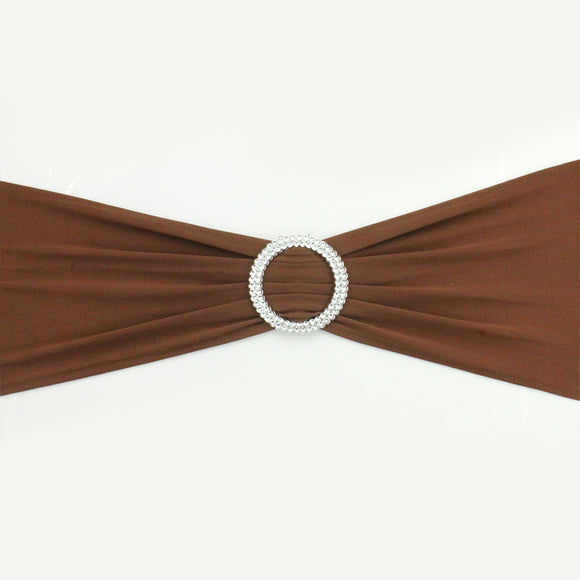 Lycra Spandex Chair Bands - Brown