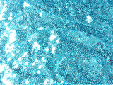 Light Blue Sequin Glitter Table Runners