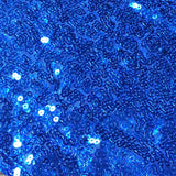 Royal Blue Sequin Glitter Table Runners