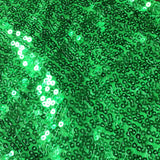 Green Sequin Glitter Chair Bands