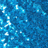 Blue Sequin Glitter Chair Bands