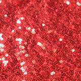 Red Sequin Glitter Tablecloth Backdrop