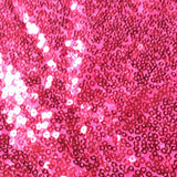 Hot Pink Sequin Glitter Table Runners