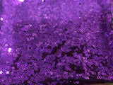 Purple Sequin Glitter Table Runners