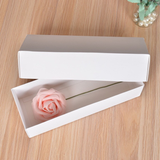100 White Favor Boxes Base Lid | Packing Box