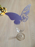 Table Name Cards - Lilac Butterfly