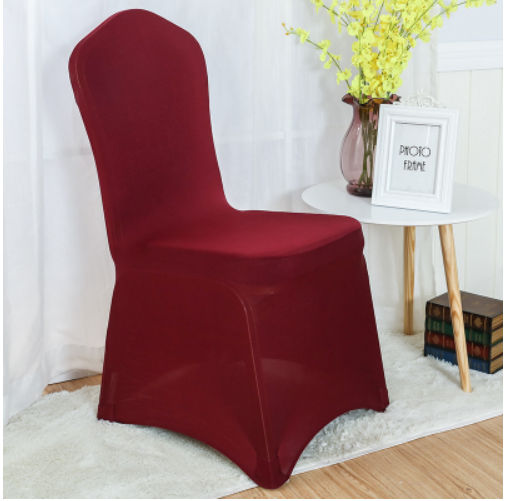 Spandex Chair Covers - Burgundy