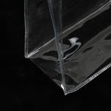 100 Clear Plastic Favor Bags With Handle