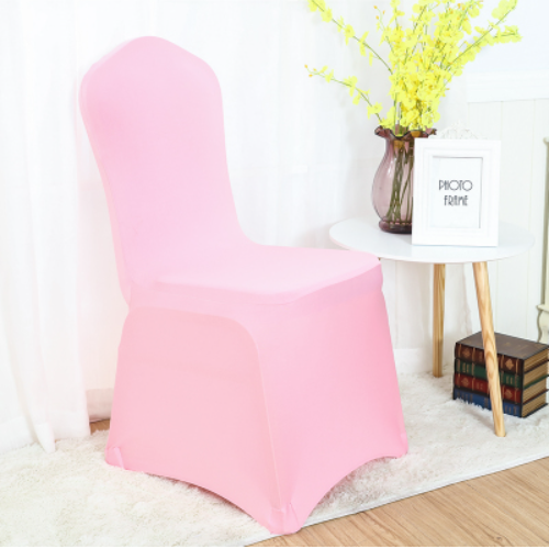 Spandex Chair Covers - Pink