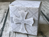 3D Baptism Christening Favor Boxes