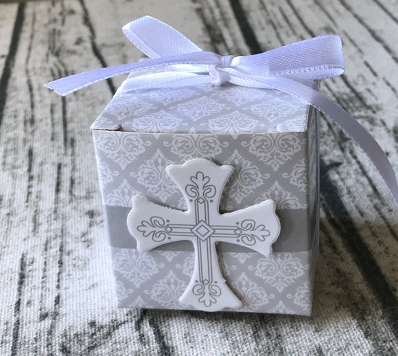 3D Baptism Christening Favor Boxes