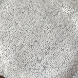 White Sequin Glitter Table Runners