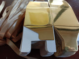 Shiny Gold Wedding Party Favor Boxes