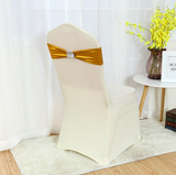 Metallic Lycra Spandex Chair Bands - Multi Colors
