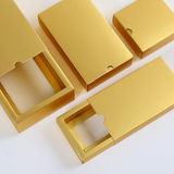 100 Shiny Gold Sleeve Paper Favor Boxes | Packing Box