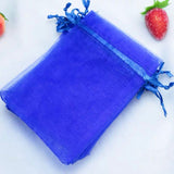 Organza Favor Gift Bags - Royal Blue