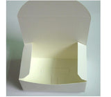 Rectangle White Wedding Favor Boxes 9.2x5.7x4cm