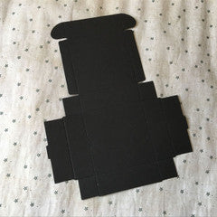 Rectangle Black Paper Favor Boxes | Packaging Box