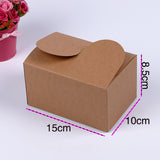 Kraft Wedding Party Favor Boxes - Two Sizes