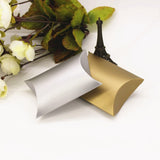Gold Silver Pillow Favor Boxes
