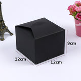 Black Paper Scallop Favor Boxes | Packaging Box