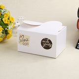 White Wedding Favor Boxes -15x10x8.5cm