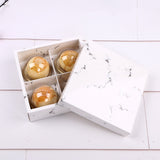 Muffin Cupcake Marble Paper Favor Boxes Packing Boxes