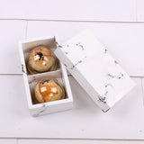 Muffin Cupcake Marble Paper Favor Boxes Packing Boxes