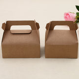 Kraft Favor Boxes With Handle
