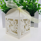 Laser Cut Wedding Favor Boxes- Mr & Mrs