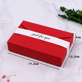 Kraft White Red Envelope Wedding Favor Boxes