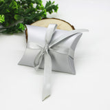 Gold Silver Pillow Favor Boxes
