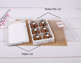 Muffin Cupcake Marble Paper Favor Boxes Packing Boxes