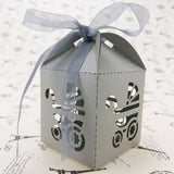 Laser Cut Baby Shower Favor Boxes Stroller