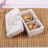 Muffin Cupcake Marble Paper Favor Boxes Packing Boxes