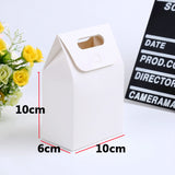 White Favor Boxes  With Handle