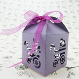 Laser Cut Baby Shower Favor Boxes Stroller