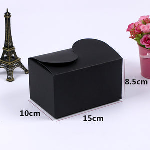 Black Favor Boxes - 15x10x8.5cm