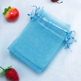 Organza Favor Gift Bags - Turquoise