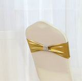 Metallic Lycra Spandex Chair Bands - Multi Colors