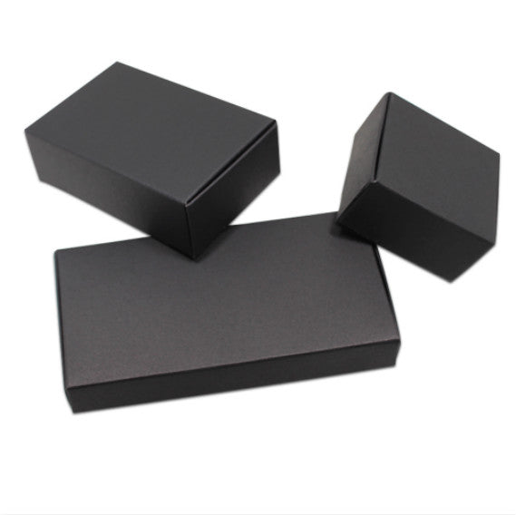 Rectangle Black Paper Favor Boxes | Packaging Box