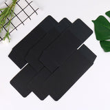 Cubic Black Paper Favor Boxes Soap Candle Packing Box