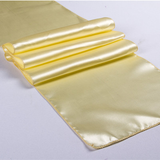Satin Table Runners - Champagne
