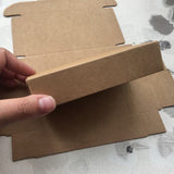 300 Personalized Business Logo Kraft Packaging Boxes