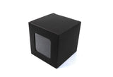 Front Window Black Paper Favor Boxes | Packaging Box