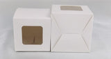 Front Window White Paper Favor Boxes | Packing Box