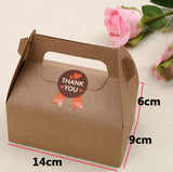 Kraft Favor Boxes With Handle