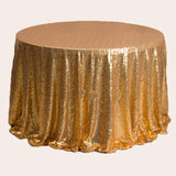 Gold Sequin Glitter Tablecloth Backdrop